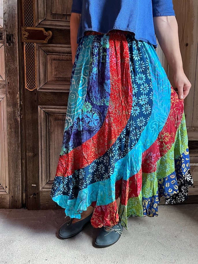 Normal Crazy - Lange Rok patchwork banen