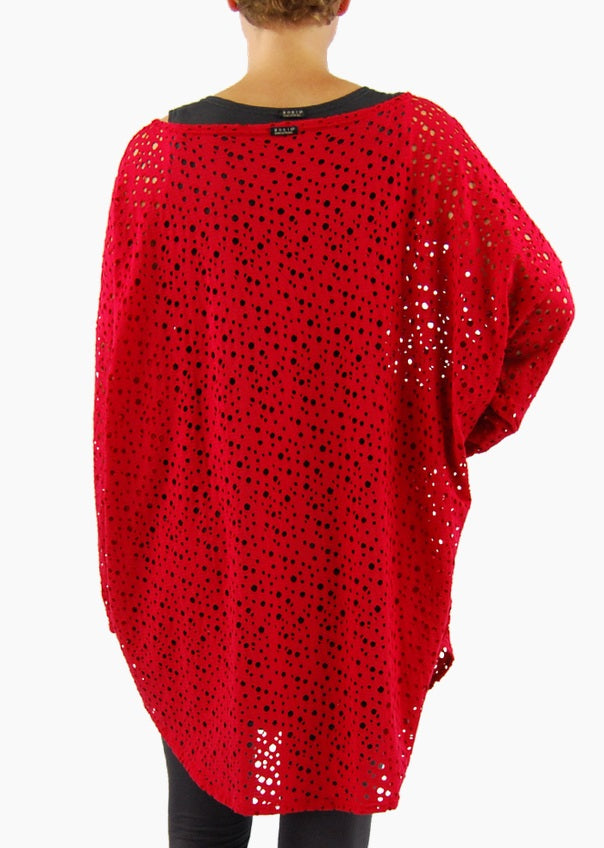 Boris -  Wijd shirt gaatjes - nr. 2032