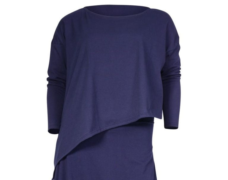 Boris - Wijd shirt Asymmetrisch lange mouw - nr. 2147
