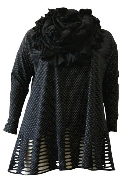 Boris - Wijd shirt ladders - streep en stip - nr. 2180