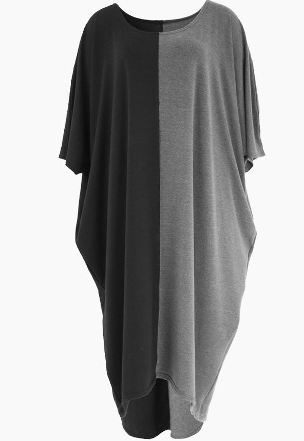 Boris jurk / tuniek lang wijd lyocell - nr. 2207