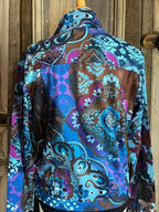 ORIENTIQUE - Biker Jacket - Mandala - Maat 38*