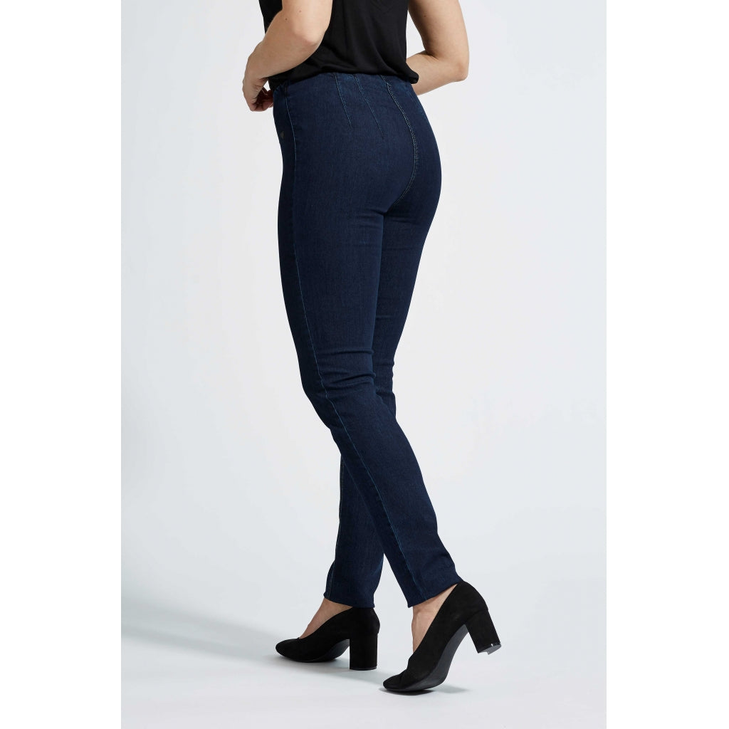 LauRie - Vicky Regular Slim fit. (#23318) - Denim donkerblauw