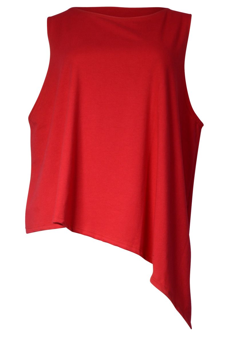 BORIS - Mouwloze Hemd  asymmetrisch - nr. 2347