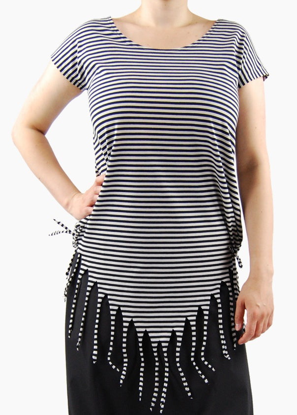 Boris - Basic shirt - Hemd franjes - nr. 2389