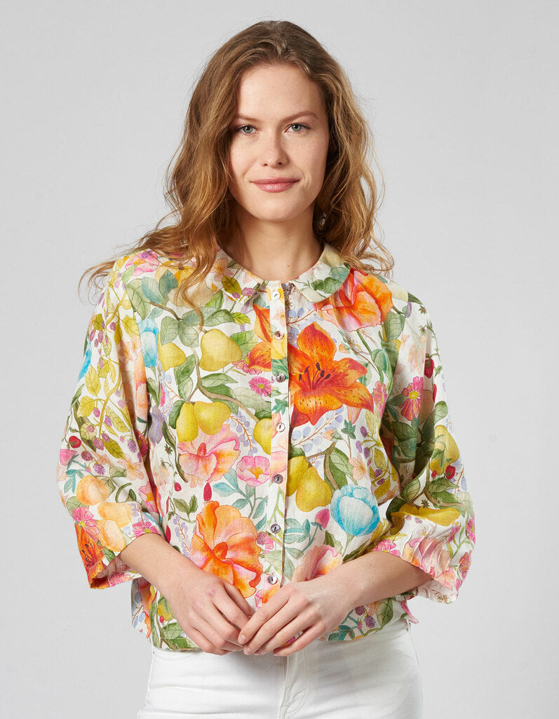 HIMALAYA - Dina linnen blouse