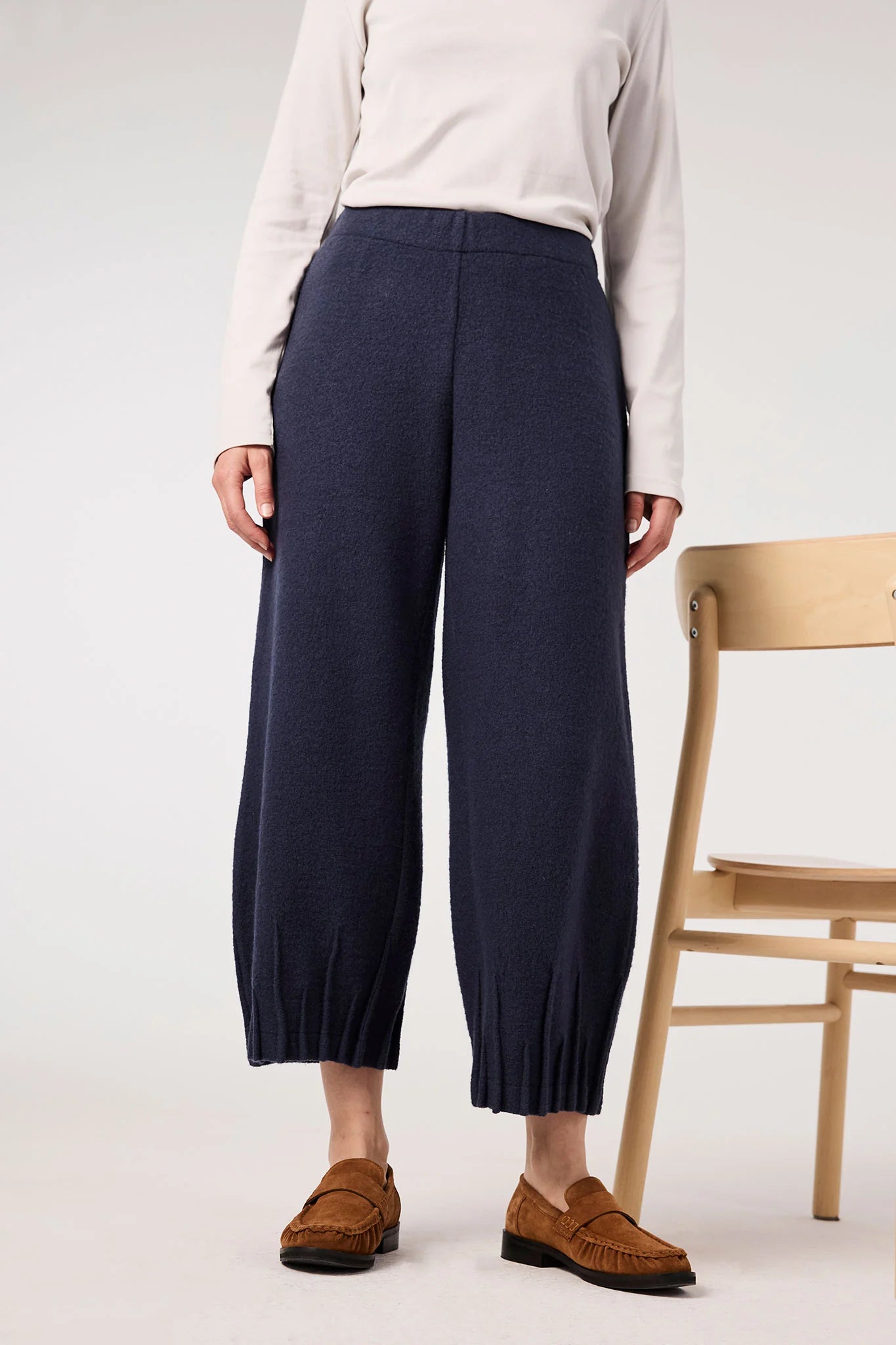 Himalaya -  Wollen broek - Navy