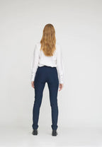 LauRie - Vicky Slim ML (#27016) EcoVero Viscose - Navy