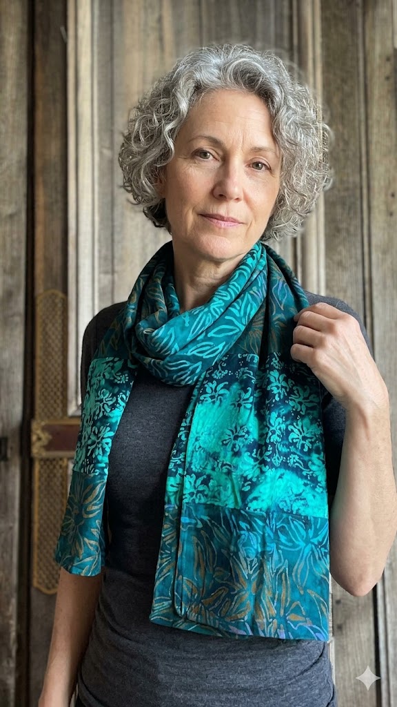 Luna Serena - Sjaal patchwork