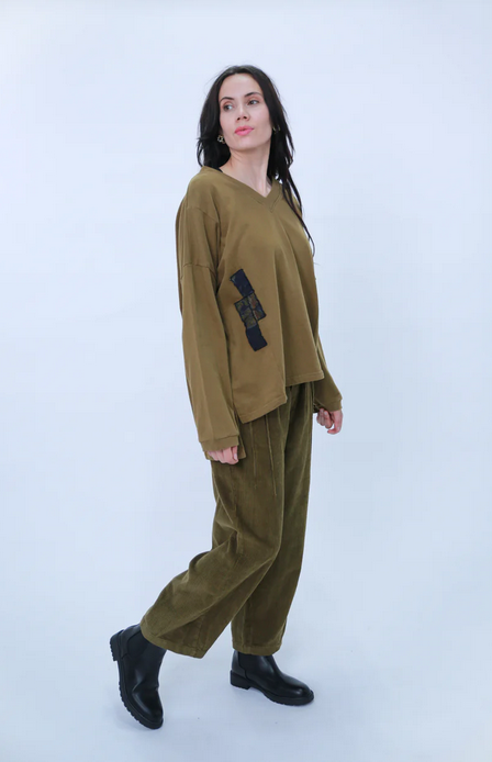 Bella Blue - H82-H098 - Top Geel