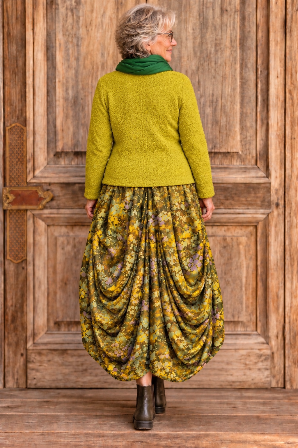 Normal Crazy - Skirt Puur Batik groen