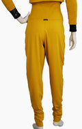Boris - Broek met zakken, brede tailleband van dikkere viscose "peach" nr. 3088
