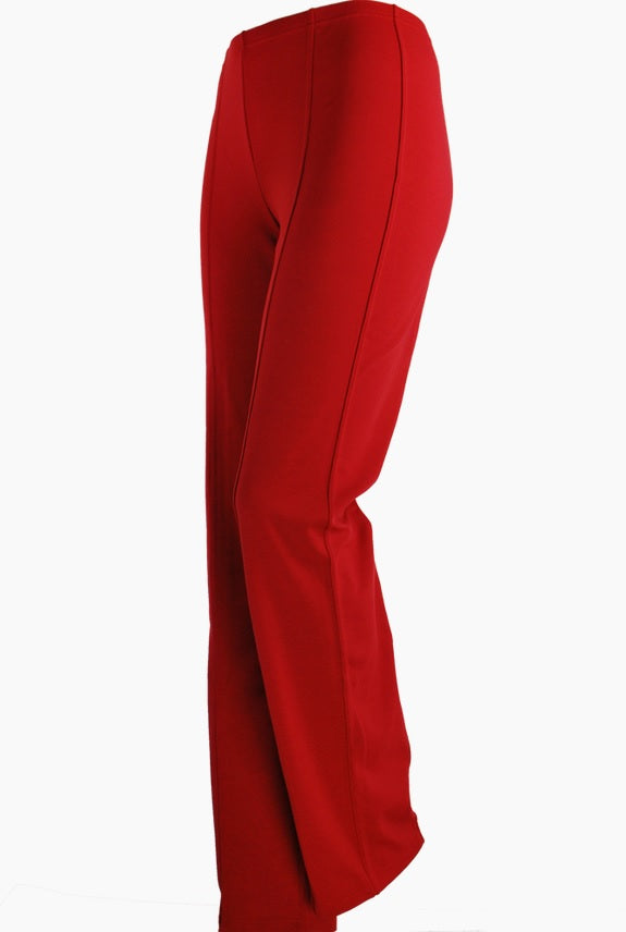 Boris - Rechte broek naden 'dikkere' viscose - nr. 3105 Rood