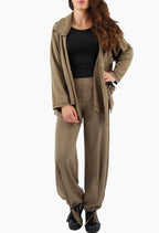 Boris - broek wijd 'dikkere' viscose "Peach"- nr. 3197