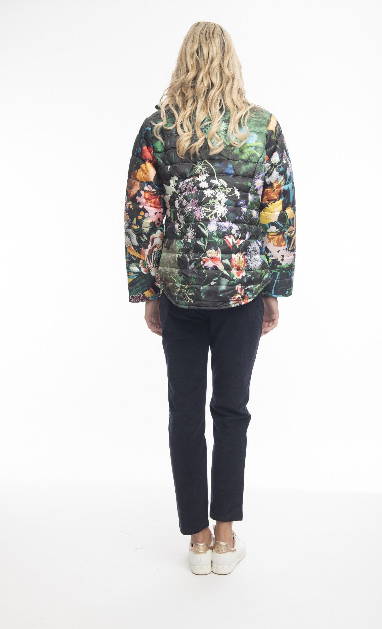 ORIENTIQUE - Pufferjack Reversibel - Wintergarden*