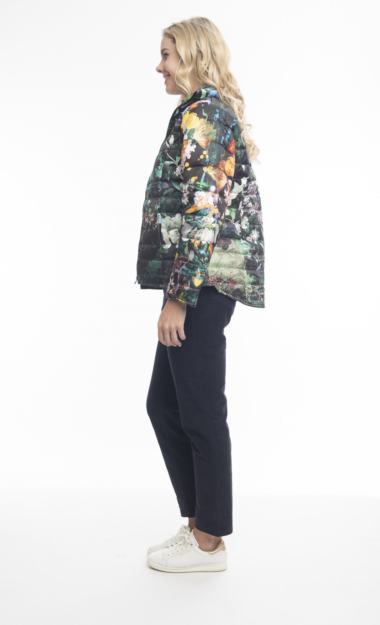 ORIENTIQUE - Pufferjack Reversibel - Wintergarden*
