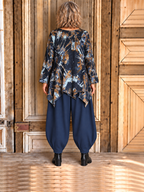 Normal Crazy - blouse Dinie L/S - Donkerblauw