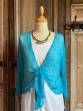 Normal Crazy - Vestje Ikat - #4 turquoise