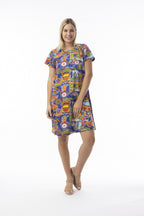 ORIENTIQUE - Wyndham Jurk shift 20145 - Print