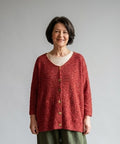 Normal Crazy - Vest Rowan Button - #42 Rood