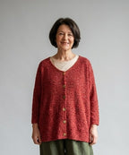 Normal Crazy - Vest Rowan Button - #42 Rood