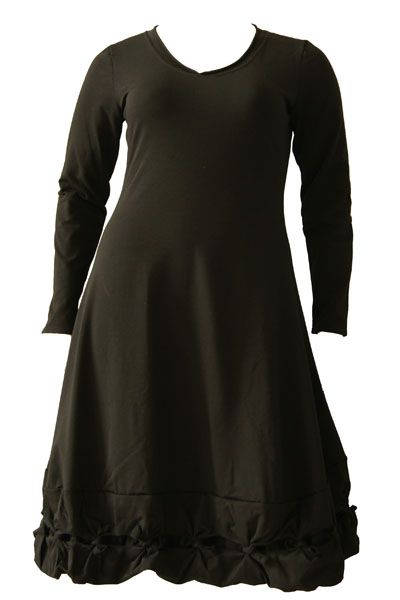 Boris - Jurk knoopjes viscose "peach" - nr. 4216