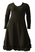 Boris - Jurk knoopjes viscose "peach" - nr. 4216