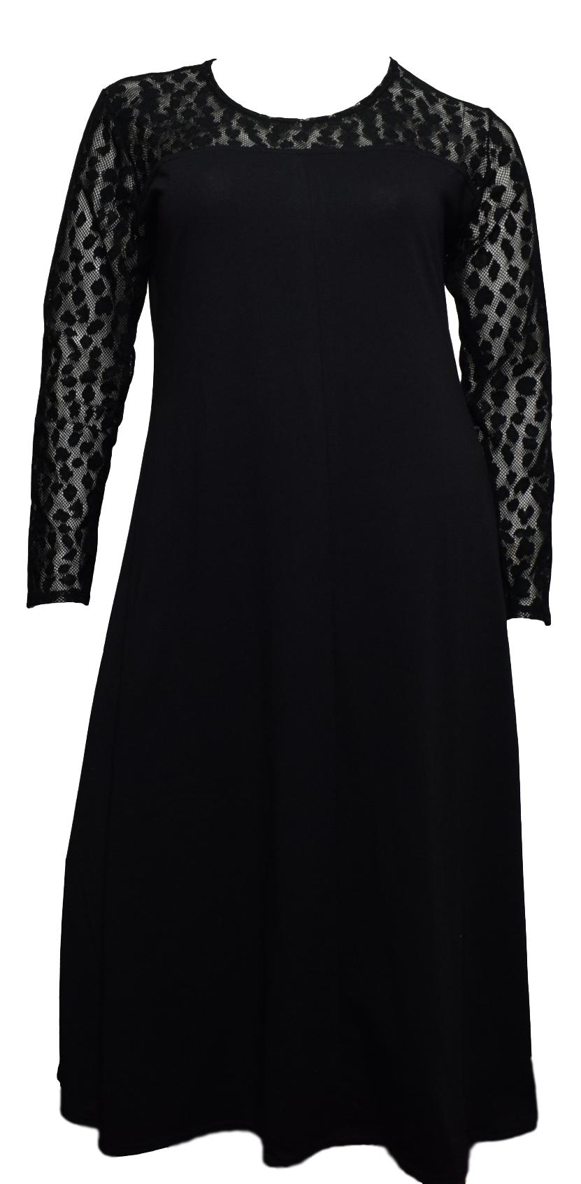 Boris - Jurk combi kant - nr. 4233