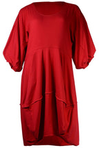 Boris - Wijde jurk stiksel - nr. 4235 Rood
