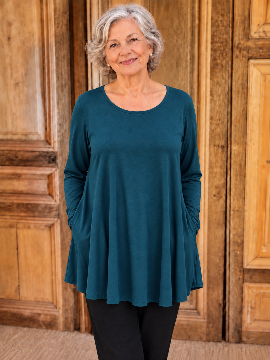 Normal Crazy - Shirt Aline lange mouw - Bohemian