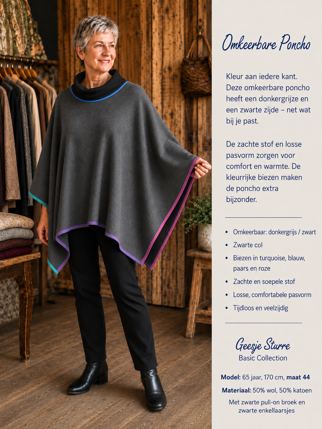 Geesje Sturre  poncho 254