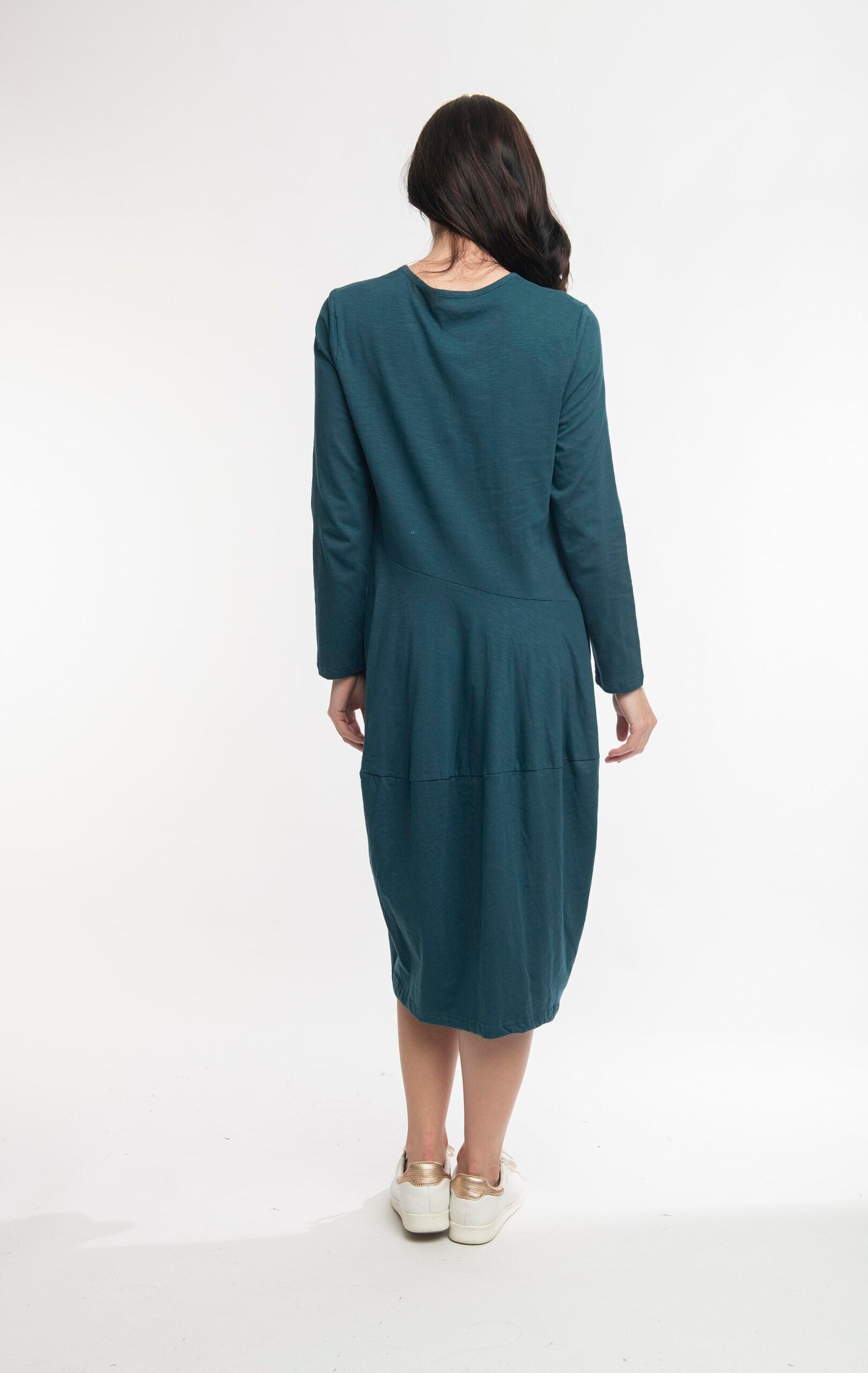 ORIENTIQUE - Basis jurk - Mediterranean - Maat 46 *