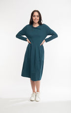 ORIENTIQUE - Basis jurk - Mediterranean - Maat 46 *