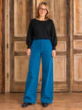 HeArt - Broek Triangle ns viscose - Petrol