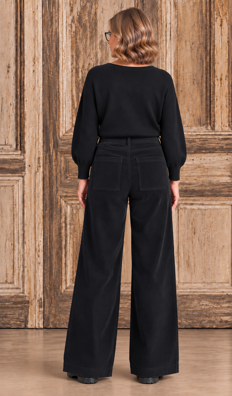 HeArt - Broek Triangle RBS B00 - Zwart