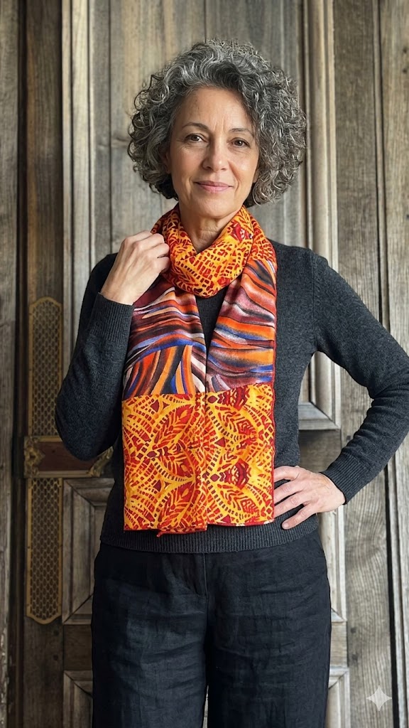 Luna Serena - Sjaal Patchwork