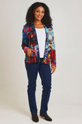 ORIENTIQUE - Jacket Zip - Night Boats