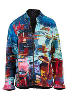 ORIENTIQUE - Jacket Zip - Night Boats