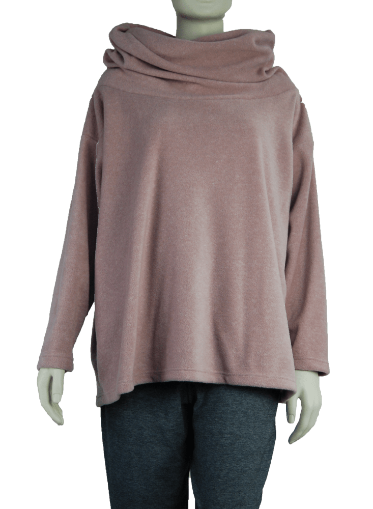 Boris - Hangcol trui fleece melee Uni - nr. 6126