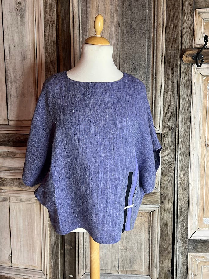Geesje Sturre - Linnen Top 616352  - Lavendel 44