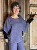 Geesje Sturre - Linnen Top 616352  - Lavendel 44