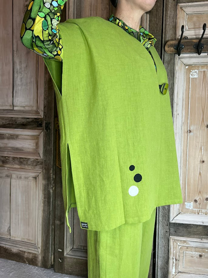 Geesje Sturre - Gilet #616553 - Lime groen 674