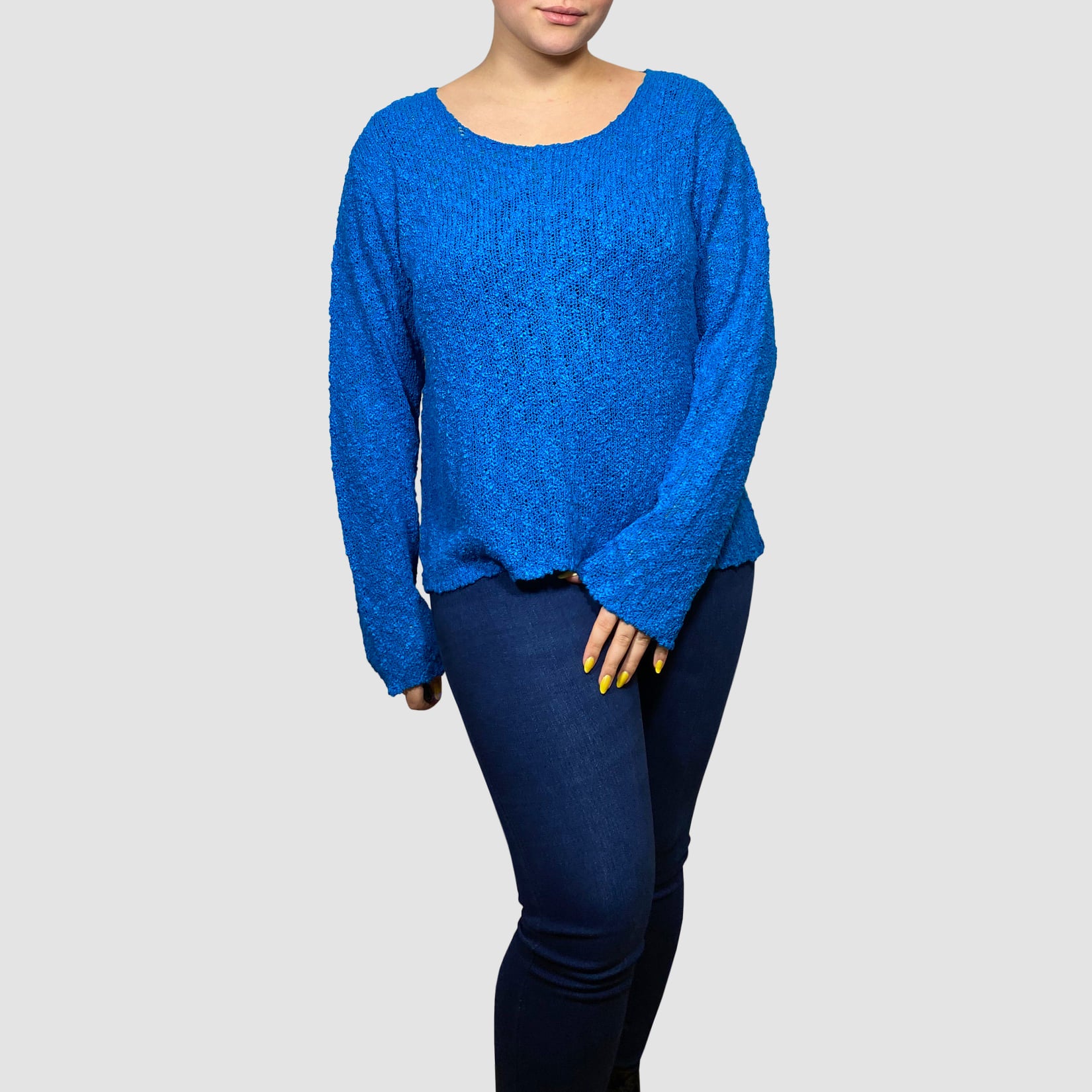 Normal Crazy - Trui Walnut - #62 Helder blauw