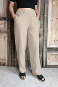 Geesje Sturre - Wijde broek #624458 - Linen Kleur 666