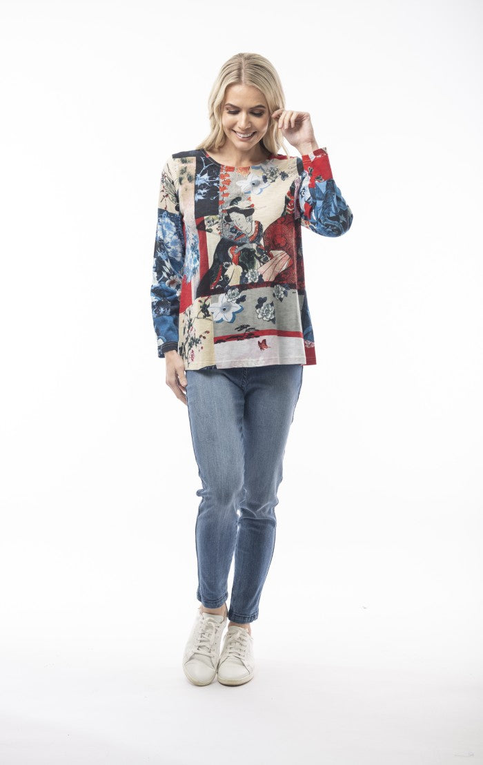 ORIENTIQUE - Kleio Top Contemporary *