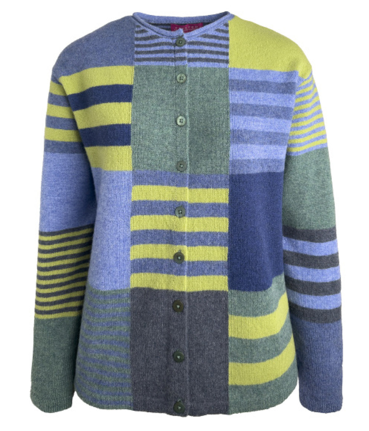 Himalaya Vest Qwin in de kleur Emerald, productfoto op witte achtergrond