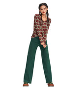 HeArt - Triangle broek viscose NS - Green V07