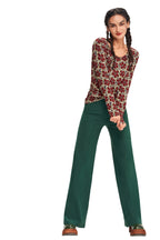 HeArt - Triangle broek viscose NS - Green V07