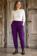 Himalaya -  Wollen broek - Joggpants violet