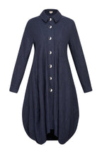 HeArt - Lang Rib jurk, vest of tussenjas Lior - Vigneto